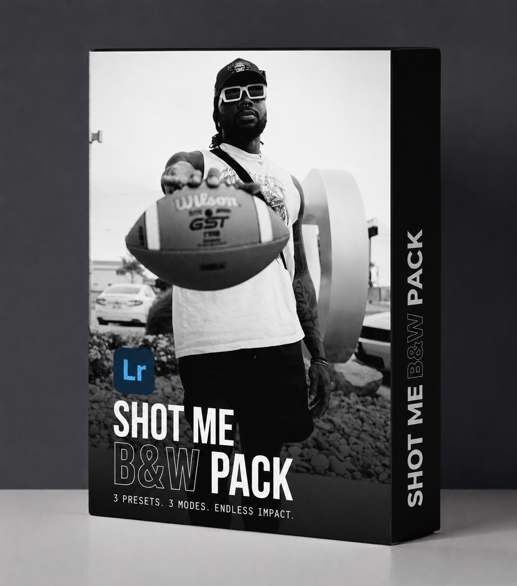 Shot Me B&W Pack — Lightroom Presets
